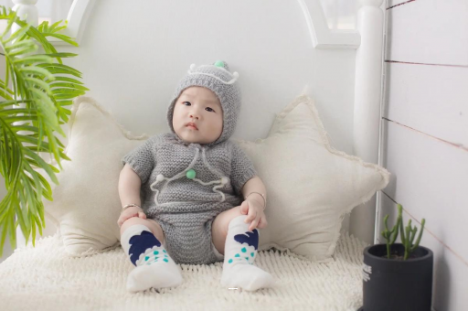 神木宝宝几个月就不怕风了